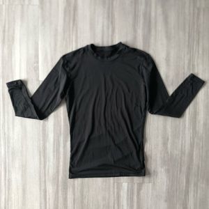 Black Tesla Men’s Long Sleeve Lined Shirt